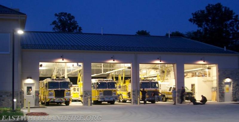 Taking a rest on a beautiful evening after moving into our new home at Station 5.